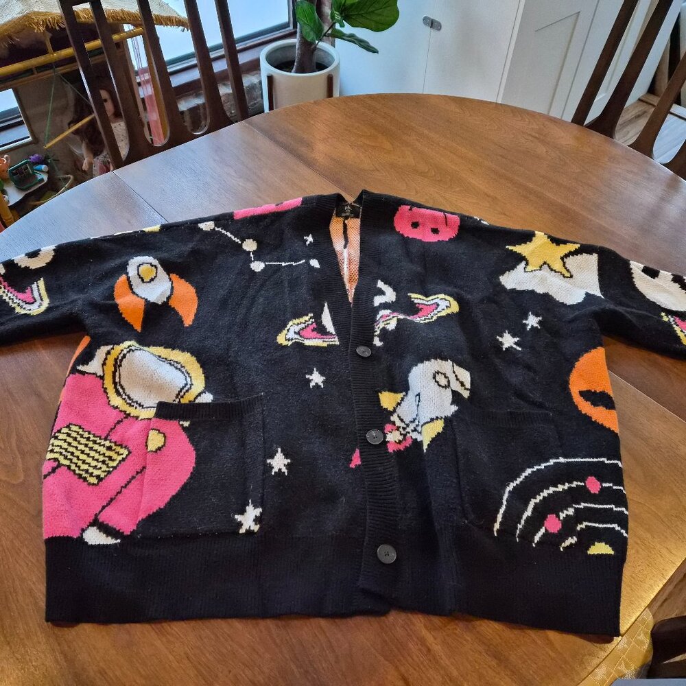 Dressed in Lala Wish You Were Here Oversized Cardigan - Picture 6 of 6